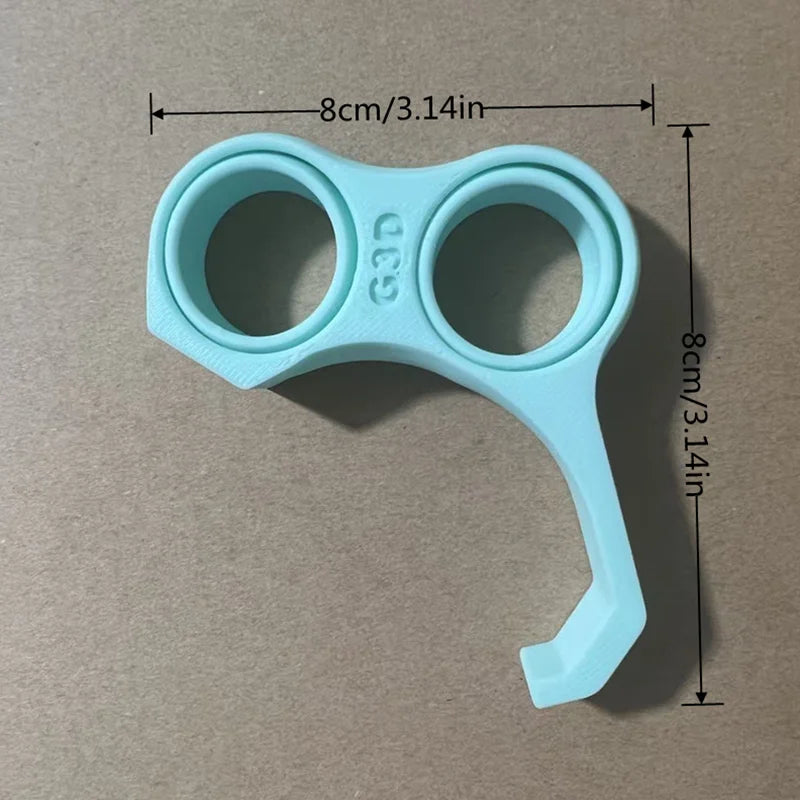 Multifunctional and ergonomic mobile phone holder