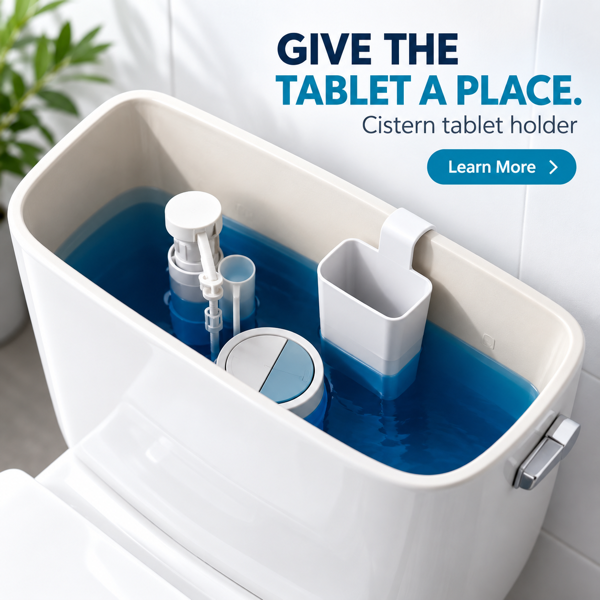 FlushNest | Reusable Cistern Tablet Holder