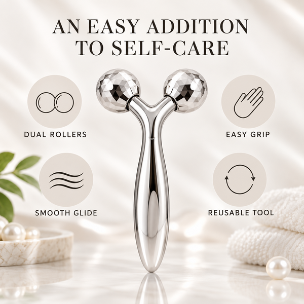 3D Integrated Massager/Anti-Wrinkle Rod